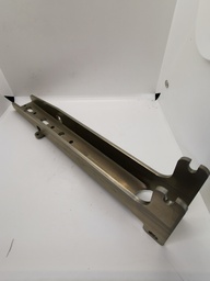 [MH40-440] Scarpa di montaggio orizzontale per pali da 40, sbalzo di 440 mm, per tasselli, mat. acciaio zincato