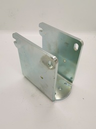 [MV60-130-80] Mounting shoe vertical for 60s posts, support surface 130mm, 80mm cantilever, for dowelling, mat. steel galvanized