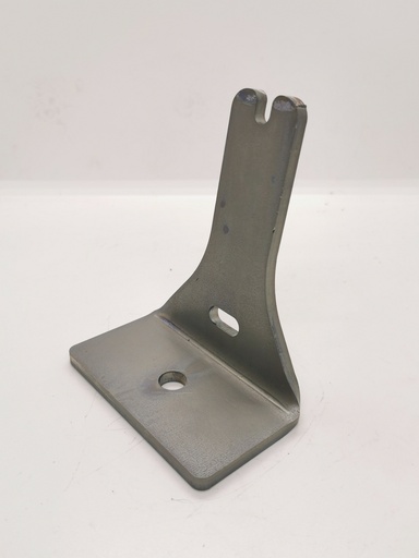 [MZ40-10°] Mounting shoe fence for 40+60 posts, 10 degree mounting slope, for dowelling, mat. steel galvanized