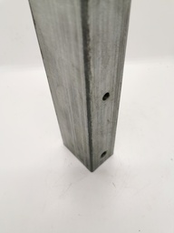 [PF60-1200] Post 60x40, length 1200mm, mat. steel galvanized