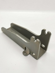 [MH40-190] Mounting shoe horizontal for 40s posts, 190mm cantilever, for dowelling, mat. steel galvanized