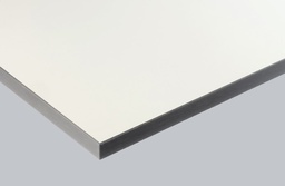 [HPL-STD-406] HPL board, s=8mm, white primavera 406